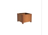 Carrez avec pieds 1000 x 1000 x 800 CorTen 2mm