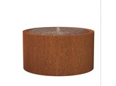 Table A Eau Corten  1450 X 750 Mm Corten 3Mm En Kit