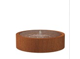 Table A Eau Corten  1450 X 400 Mm Corten 3Mm En Kit