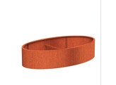 Ellipse 2800 x 1600 x 400 CorTen 3mm