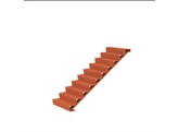 Escalier  Corten 3Mm 1000 X 2400 X 1700 Mm