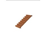 Escalier  Corten 3Mm 1500 X 1920 X 1360 Mm