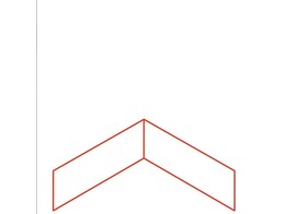 Bordures CorTen Droite Angle exterieur 150 x 300 x 300 mm ep. 3 mm