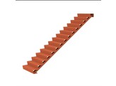Escalier  Corten 3Mm 1250 X 3600 X 2550 Mm