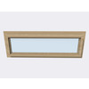 Fenetre fixe HACOBOIS verre clair 5mm  160x40 cm