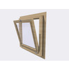 Fenetre ouverture tombante HACOBOIS verre clair 5mm  80x80 cm