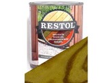 Restol  Transparent  huile pour bois 1L  Vert autoclave
