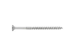 Vis pour construction bois tete fraisee  AW40 - 8X140 / 80  Acier nickele - 75pces