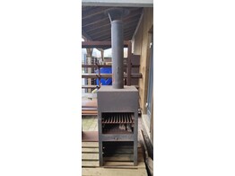 Poele 50x50x100cm  Ral 9005 - Prix initial 565 28  HTVA  683 99 TTC 