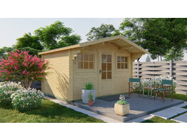 Maison de jardin Mika - toiture en panneau tuile anthracite