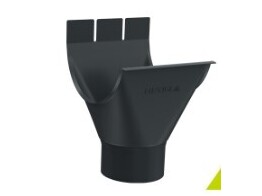 Naissance de Gouttiere 125/88 - Noir 9005