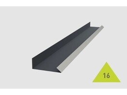 Bande de rive interieur TM -7016 - 2000 mm pour panneau tuile