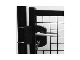 Portillon Residentiel double Battant 320X180cm  Noir