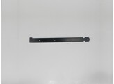 Penture droite Noir 6mm / 16 x 600 mm
