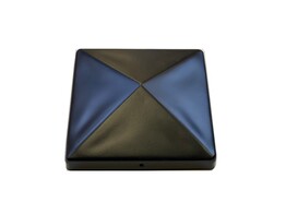 Capuchon deco Pyramide pour poteau 141x141 mm  Noir