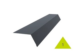 Bavette de Goutiere TM -7016 - 2000 mm pour panneau tuile