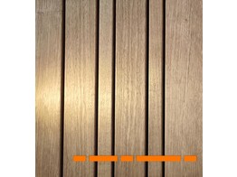 Frake Thermo-traite - Rabote S4S - 18 x 140 x 2450 mm