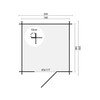 Chalet RICHARD 28mm - Non traite - EN KIT  Hors toiture et hors options 