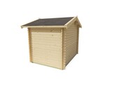 Chalet ROBERT 28mm - Impregne red class - EN KIT  Hors toiture et hors options 