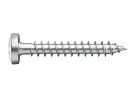 Vis a bois ASSY 4 PH inox A2 Filetage Total tete bombee - RW20 - 6X40 / 37 - 200pcs