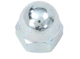 Ecrou borgne DIN 1587 acier zingue classe 6 br/ ECR-CHAP-DIN1587-A-CLE-24- A2K -M16 - 25pcs