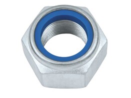 Ecrou de securite hexagonal bas DIN985 zingue 8 br/ ECR-FR-BN-DIN985-I8I-CLE17- A2K -M10 - 100pcs