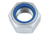 Ecrou de securite hexagonal bas DIN985 zingue 8 br/ ECR-FR-BN-DIN985-I8I-CLE17- A2K -M10 - 100pcs