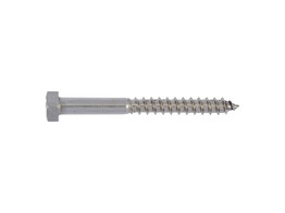 Tirefond tete hexagonale  CLE13-8X30  Inox  50pces
