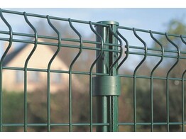 Bekafor Classic - Panneau Rigide - L 2000 mm - H 1530 mm - Plastifie Vert 6005 - Maille 100x55 mm - Fil 4.0/4.30