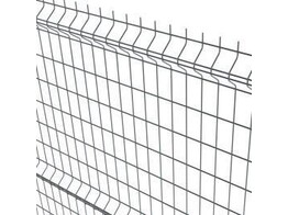 Bekafor Classic - Panneau Rigide - L 2000 mm - H 1230 mm - Plastifie Anthracite 7016M - Maille 100x55 mm - Fil 4.0/4.30