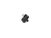 Guides-Fils pour poteaux ronds avec crampon Inox Noir