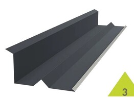 Solin Contre Mur du cote TM -7016 - 2000 pour panneau tuile