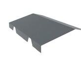 Faitiere Droite Crantee -7016 - 2130 mm pour tole profilee