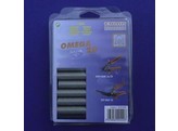 Agrafes Plastifiees OMEGA 20 - Noir  1000 pces