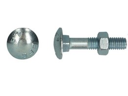 Boulon a bois DIN 603/555 M8x50 Inox A2  4pc/blister
