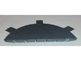 Embouts de Faitieres Ronde - 7016 pour panneau tuile