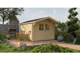 Chalet PAMPLONA 34mm - EN KIT - Hors toiture et hors options