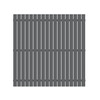 SQUADRA Panneau en aluminium anthracite 180 x 180 cm  Art. 2425