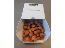 Bouchons cache vis en bois D10mm  Padouk  100 pces