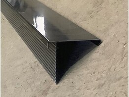 Profile de rive standard en aluminium NATUREL H80 x P64 mm   L250 cm a la piece
