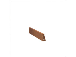 Mur de soutenement en CorTen Droit 200 x 50 x 1000 mm ep. 2 mm